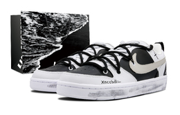 Nike: Чёрные кроссовки  Court