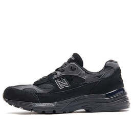 New Balance: Чёрные кроссовки  992