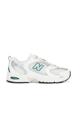 New Balance: Белые кроссовки  530