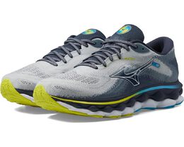 Mizuno: Голубые кроссовки 