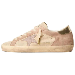 Golden Goose: Розовые кроссовки  Super Star