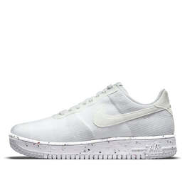 Nike: Белые кроссовки  Air Force 1 Crater Flyknit