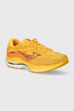 Mizuno: Оранжевые кроссовки 