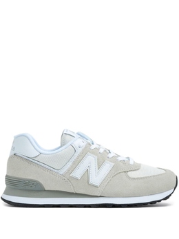 New Balance: Бежевые кроссовки 