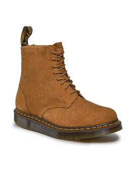 Dr. Martens: Коричневые ботинки 