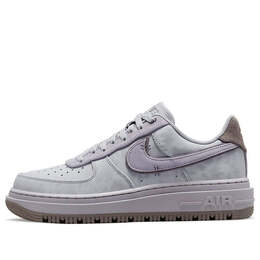 Nike: Фиолетовые кроссовки  Air Force 1