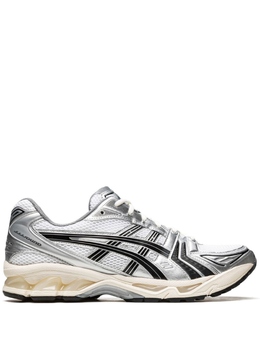 Asics: Серебристые кроссовки  Gel-Kayano 14