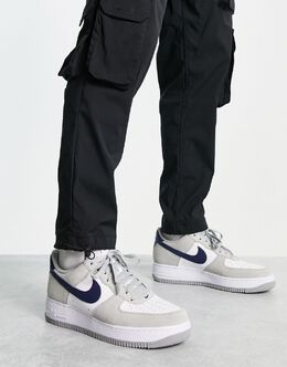 Nike: Тёмные кроссовки  Air Force 1