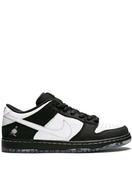 Nike: Чёрные кроссовки  Dunk Low Pro OG QS