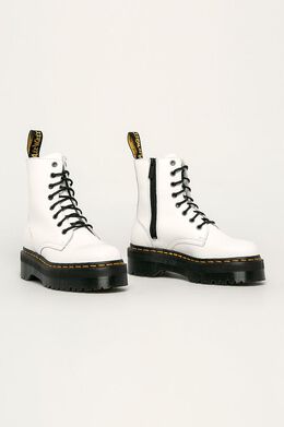 Dr. Martens: Белые ботинки 