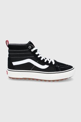 Vans: Чёрные кроссовки  SK8-Hi MTE 1