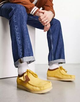 Clarks Originals: Жёлтые туфли 