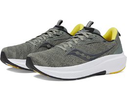 Saucony: Чёрные кроссовки 