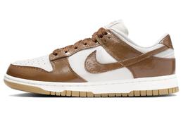 Nike: Коричневые кроссовки  Dunk Low