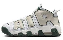 Nike: Зелёные кроссовки  Air More Uptempo