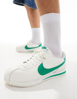 Nike: Зелёные кроссовки  Cortez