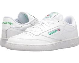 Reebok: Белые кроссовки  Club C 85