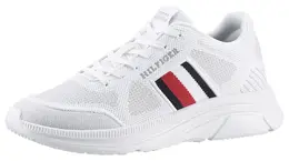 Tommy Hilfiger: Белые кроссовки  Runner