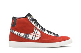 Nike: Красные кроссовки  Blazer Mid Premium