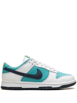 Nike: Белые кроссовки  Dunk Low Retro