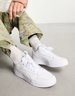 PUMA: Белые кроссовки 
