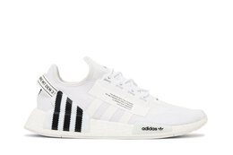 Adidas: Белые кроссовки  NMD_R1 V2