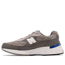 New Balance: Голубые кроссовки  992