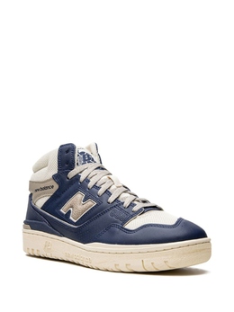 New Balance: Синие кроссовки 