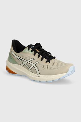 Asics: Бежевые кроссовки  GT-1000