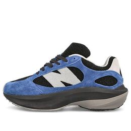 New Balance: Синие кроссовки 