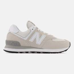 New Balance: Бежевые кроссовки  574