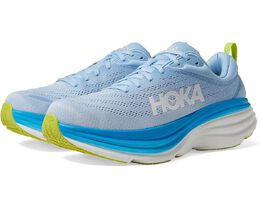 HOKA: Голубые кроссовки 