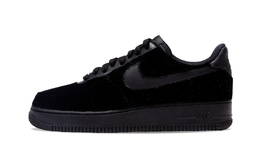 Nike: Чёрные кроссовки  Air Force 1