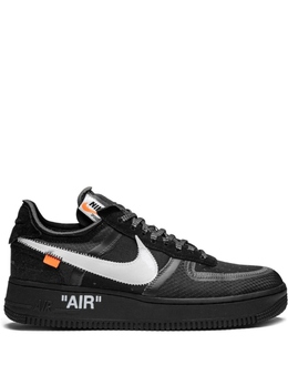 Nike: Чёрные кроссовки  Air Force 1 Low