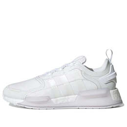 Adidas: Белые кроссовки  NMD