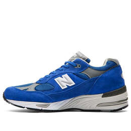 New Balance: Синие кроссовки  991