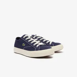 Lacoste: Белые кроссовки 
