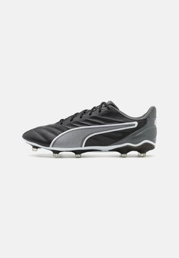 PUMA: Чёрные кроссовки  King Pro FG