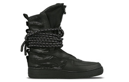 Nike: Чёрные кроссовки  Air Force 1 High