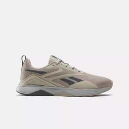 Reebok: Серые кроссовки 