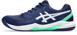 Asics: Тёмные кроссовки 