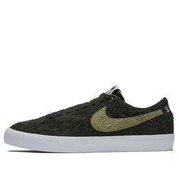 Nike: Зелёные кроссовки  Blazer Low