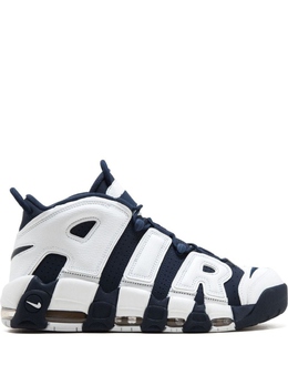 Nike: Белые кеды  Air More Uptempo