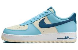 Nike: Голубые кроссовки  Air Force 1