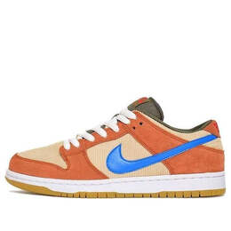 Nike: Оранжевые кроссовки  SB Dunk Low Pro