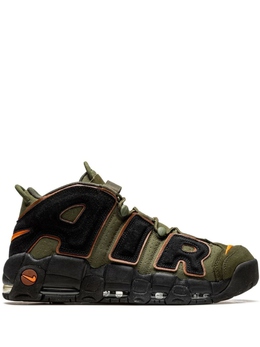 Nike: Зелёные кроссовки  Air More Uptempo