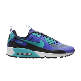 Nike: Фиолетовые кроссовки  Air Max 90