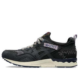 Asics: Чёрные кроссовки 