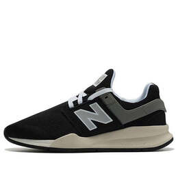 New Balance: Чёрные кроссовки 