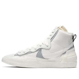 Nike: Серые кроссовки  Blazer Mid